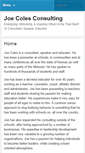 Mobile Screenshot of joecolesconsulting.com